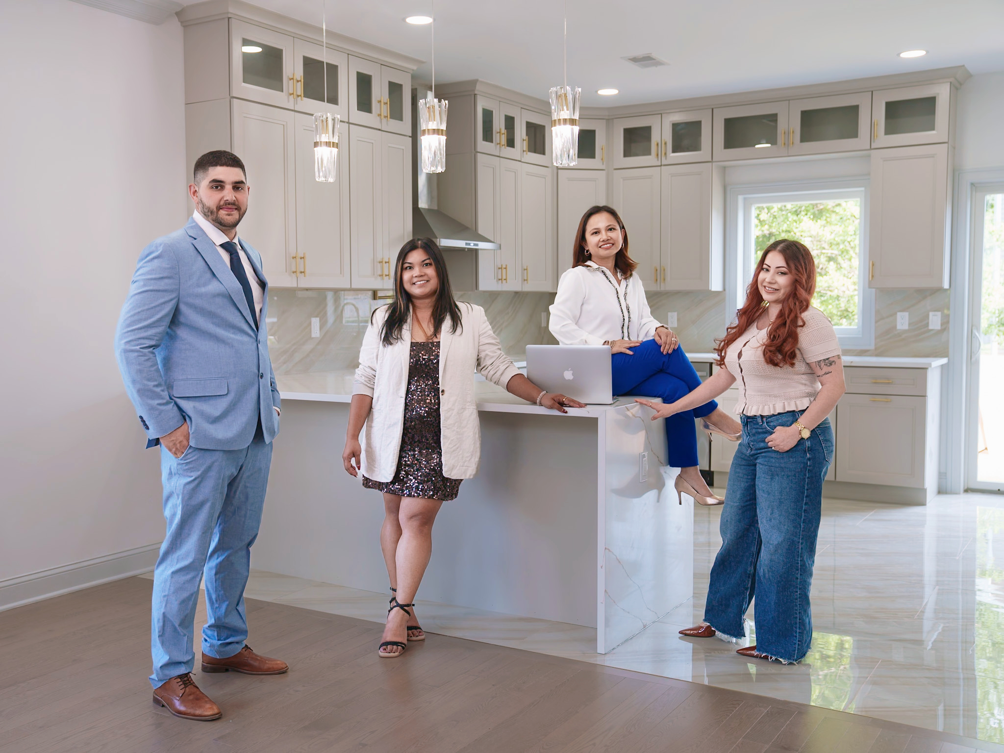 The Magsino Group team in a client home